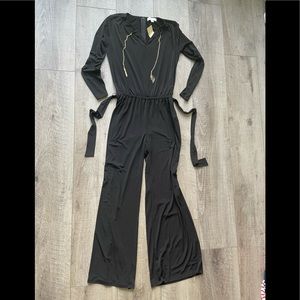 Michael Michael Kors Black Jumpsuit Size Medium